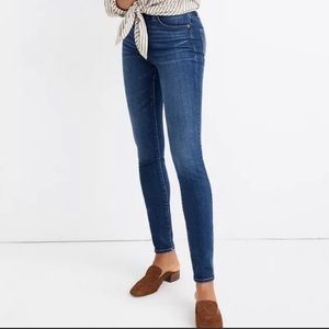 Madewell Tall Curvy High Rise Skinny